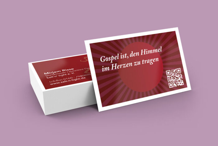 Visueller Auftritt Gospelchor