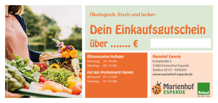 marienhof_einkaufsgutschein Einkaufsgutschein Marienhof